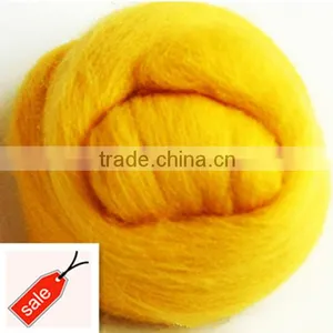 High Color Fastness Australia Wool Top 16.5-28mic 55-80mm thumbnail-1
