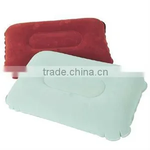 Inflatable Pvc Flocking Pillow/kid and Adult Neck Pillow/pvc Promotional Adversing thumbnail-1