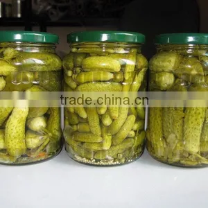 High Quality Vietnamese Pickled Cucumbers in Jar, Gherkins (many Sizes) - Best Selling! thumbnail-2