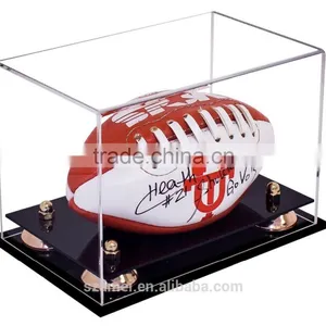 Hot Selling OEM Service High Quality Fashionable Acrylic Football Display Boxes / Racks for Football Fans thumbnail-1