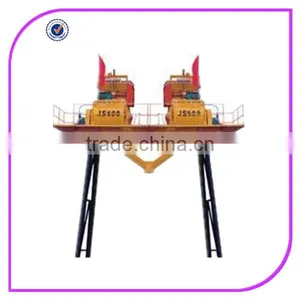 Twin Sheft 500L Self Loading Concrete Mixer for Sale thumbnail-1