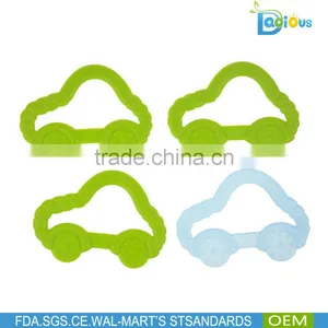 2017 New Funny Baby 100% Food Grade Silicone Teether Wholesale thumbnail-4