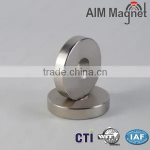 N35 Neodymium Ndfeb Rare Earth Magnet Round With Counterbore thumbnail-3