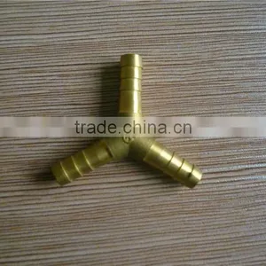 Brass Y Equal Hose Fitting/Brass Hose Barb Fitting thumbnail-3