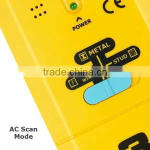 3-in-1 Detector Find Metal Wood Studs AC Voltage Live Wire Scanner Finder With Groove + Buzzer thumbnail-3
