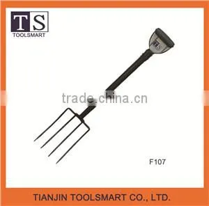 4 Prong Steel Forged Garden Fork thumbnail-1