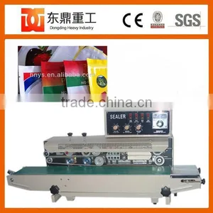 Three Row Printing Plastic Bags Sealing Machine With Good Quality thumbnail-2