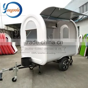 Yeegoole Thai Model Ice Cream Trailer / Food Carts Vendors / Stainless Steel Trailer CE thumbnail-3