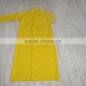 Waterproof Yellow Rain Garment Clothes Coat thumbnail-1