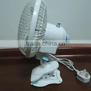 180mm Table Clip Fan for Hydroponics thumbnail-6