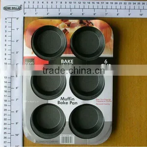 6 CUP CAKE BAKING PANS thumbnail-1