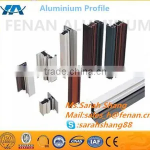 White Powder Coat Aluminum Extrusion Profile for Window Use thumbnail-5