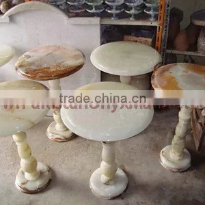 WholeSale POPULAR DESIGNS BEST QUALITY ONYX TABLES COLLECTION thumbnail-2