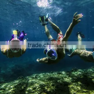 New Arrival Innovative Anti-Fog Dry Diving 180 Degree View Snorkeling Full Face Mask With Gopro Camera Gr10B thumbnail-4