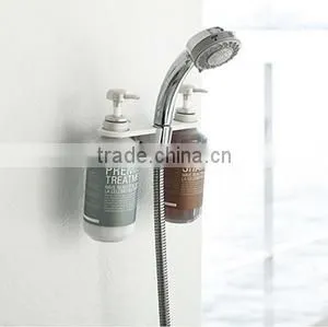 Wholesale Stock Small Order Bathroom Shower Body Wash Plastic Storage Rack thumbnail-1