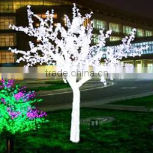 Home Garden Decorative 350cm Height Outdoor Artificial Green Flashing LED Solar Lighted up Mashroom Trees EDS06 1429 thumbnail-6