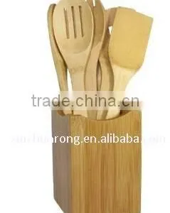 Bamboo Ktichen Tools Holder thumbnail-2