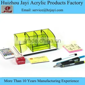 Chinese Supplier Acrylic Stationary Rack and Pen Holder Clipboard thumbnail-2
