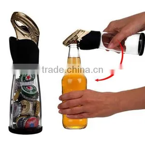 Bottle Opener With Catchment Tank/Bottle Opener With Container/Bottle Opener With Cap Container thumbnail-1