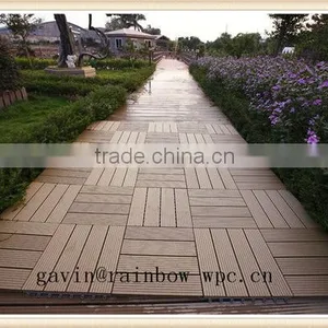 Recycled Wpc Material Outdoor /indoor Wpc Diy Decking /flooring thumbnail-3