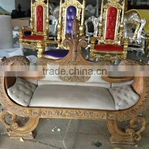 Wedding Stage Sofa Set & Chairs for Bride & Groom From Classic Crafts thumbnail-2