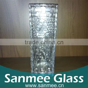 High Crystal Vases Wedding Centerpieces,glass Vase,flower Shaped Glass Vase thumbnail-1