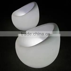 Illuminated Leisure Led Furniture With Color Changing Led Chair Coffee Sofa thumbnail-2