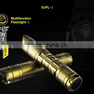 Glare Light Camping&Hiking Flashlight 18650 Led Aerospace Alluminium Alloy Warning Light Emergency Torch thumbnail-5
