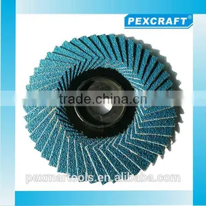 Chinese High Quality Zirconia Abrasive Wheel Flap Disc 100mm X 16mm thumbnail-1