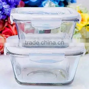 Glass Microwave Food Container thumbnail-1