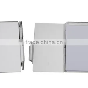 2017 New Aluminum Metal Mini Notepad With Pen thumbnail-6