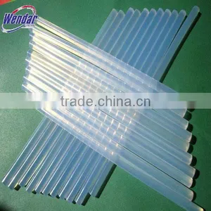 Transparent Eva Hot Melt Glue Stick,11mm Crystal Clear Eva Hot Melt Glue Stick for Book Binding thumbnail-1
