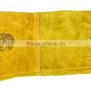 Berrylion Tools Gold Colors Protective Long Working Safety Gloves thumbnail-2
