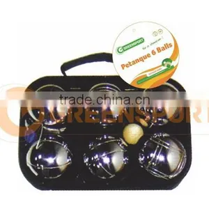 Factory Sell Steel Metal Iron Boules Petanque Bocce Ball Set thumbnail-1