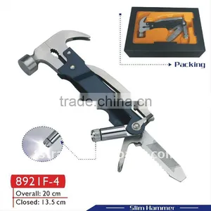 Promotion Hardware Mini Multi Function Pocket Hand Tool Hammers With Axe 8921F-4 thumbnail-1