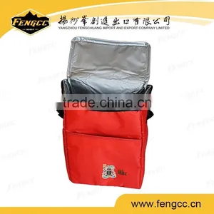 Promotional and Gift Insulated Wine Bag Food Lunch Bag Red Color German Beer Cooler Bag thumbnail-2