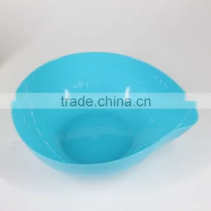 Eco-fiendly Round Plastic Salad Mixing Bowl thumbnail-3