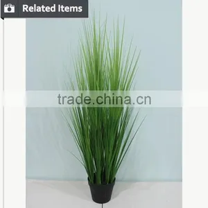 Real Looking Small Vivid Onion Artificial Potted Grass for Hotel Decoration thumbnail-5