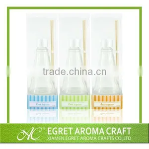 Popular Customized Glass Bottle With Rattan Sticks for Automatic Sola Flower Fragrance Diffuser thumbnail-5