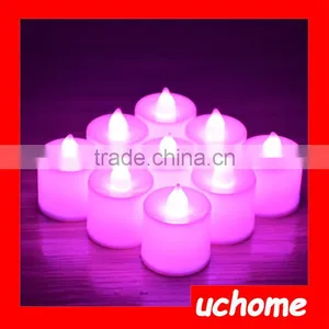 UCHOME Smokeless Flameless Electronic LED Candle Light Multi Colors Light Candle Lamp Party Birthday Party Decoration Led Candle thumbnail-5