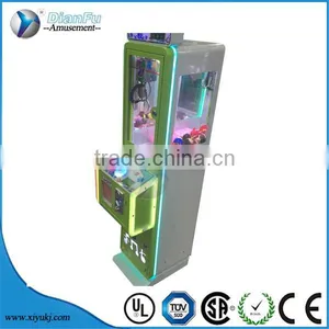 2016 New Arrived Hot Sale Amusement Park Arcade Mini Toy Crane Claw Coin Operated Game Machine thumbnail-1