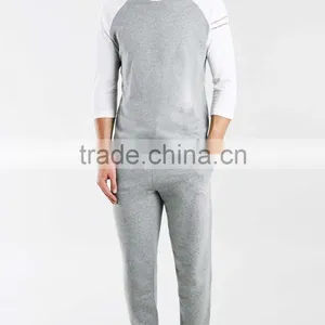2015 High Quality 100% Cotton T-shirt Wide Neck Men Wholesale T-shirt Printing Design Long Sleeves T-shirt thumbnail-3