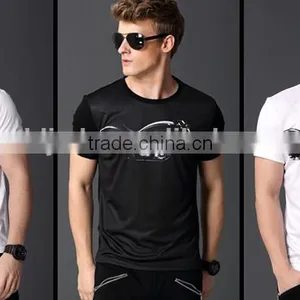 Factory OEM Fashion Style Tee O Neck Printing Men T-shirt thumbnail-2