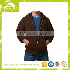 Customized Men's Slim Hoodie Jacket Coat Sweatshirt thumbnail-1