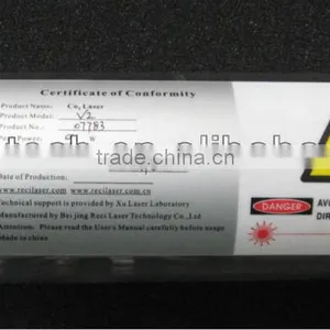 Reci 80W 100W 130W 150W Laser Equipment Parts Laser Cutting Machine Parts of Co2 Laser Tube thumbnail-5