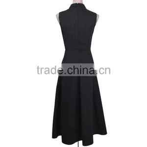 Maxnegio Maxi Designs Wholesale China Clothing Manufacturer Overseas of Office Dress thumbnail-4