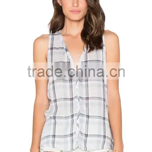 100cotton Tank Top Elegant Lady Vest Loose Tank Tops Wholesale Women thumbnail-1