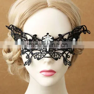 Dancing Party Princess Mask,Japan Half Face Vizor,crystal Decorative Crown Masks thumbnail-2