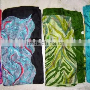 Printed Silk Scarf thumbnail-1