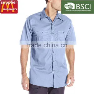 Wholesale Safety Short Sleeve Work Clothing Anti-Static Workwear For Mining thumbnail-1